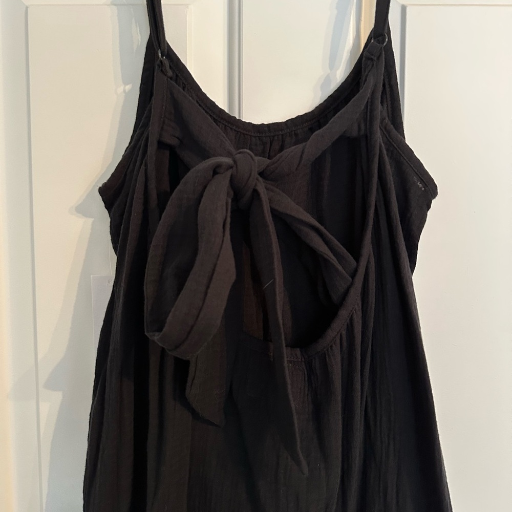 Sol Angeles Black Sleeveless Maxi Slip Dress - Picture 5 of 5